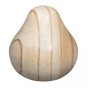 Kroppsformet trekule, str 69x69x77 mm, 1 stk