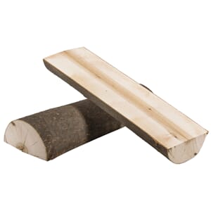 Trekubber - Natur, str 23x7x4cm, 2 stk i pakken