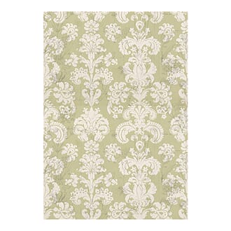 Decoupage papir - Botanical Damask, 3/pkg