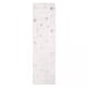 Liten gavepose, sølv stjerner, str 7x24 cm, 25/Pkg