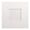 Pappmache ramme - Hvit, str 18x18x0,7 cm, 1 stk