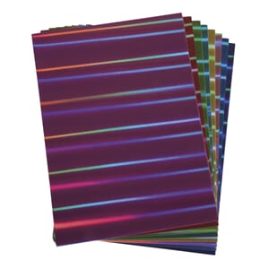 Kartong - Hologram mix, str A4, 8/Pkg