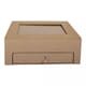 Pappmache - Oppbevaring med skuff, str 20x15,3x7,5 cm