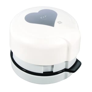 Punch all over the page - Hjerte, str 5,08 cm