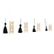 Tassel maker set, 4 størrelser, treverk