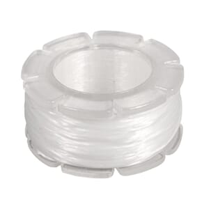 Elastisk strikk - Transparent, str 0,5mm, lengde 30 meter