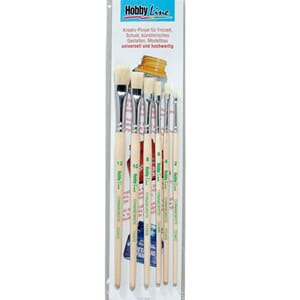 Pensel sett for student & barn, 6/Pkg