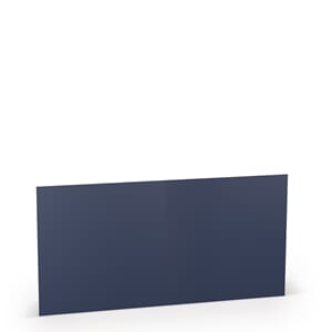 Kort - Mørk blå, 15,7x15,7 cm, resirkulert papir, 25/Pkg