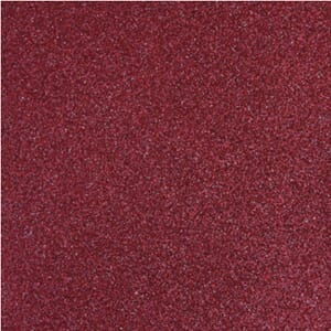 Glitterpapir - Dyp rød, str 30,5 x 30,5 cm, 200g/m