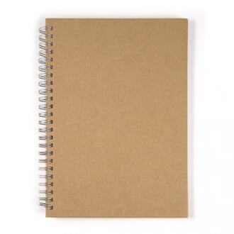 Notebook - kraftfarget perm, str A5, 60 sheet, 70g/m2