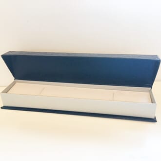 Smykkeeske - Sort, str 2,5x23x5 cm