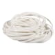 Immitert skinnsnor - Hvitfarget, str 3mm x 2,5m
