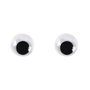 Rulle øyne - 5mm, 10 stk