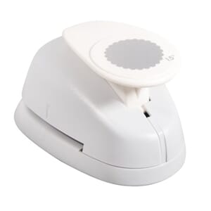 Puncher - Sirkel me scallop kant, 3.81cm 1 1/2 inch