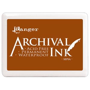 Ranger: Archival Inkpad Jumbo - Sepia