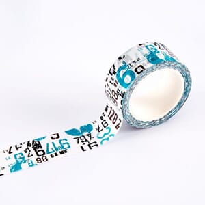 Aall and Create - Ponder Washi Tape, str 20mm, 10m