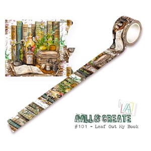 Aall and Create - Leaf Out My Book Washi Tape 25mm 10m