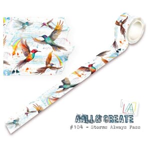 Aall and Create - Storms Always Pass Washi Tape 25mm 10m