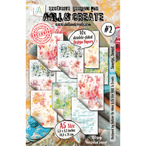 Aall and Create - Sunset A5 Design Paper Sunrise