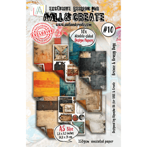 Aall and Create - Bronze & Brassy Days A5 Design Paper