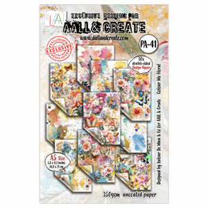 Aall and Create - Garden Daydreams A5 Design Paper Colour Me