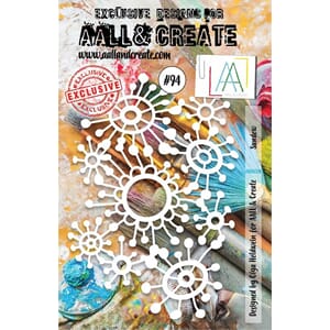 Aall and Create - Sundew Stencil, str A5