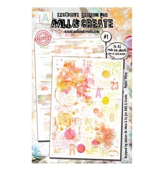 Aall and Create - Pastel Vibes Rub-Ons A5
