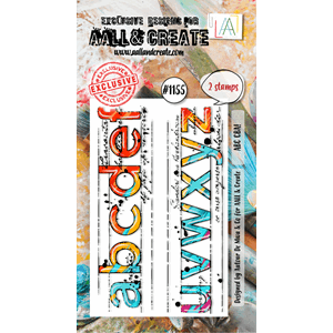 AALL and Create - ABC CBA! Stamp Set, str A8
