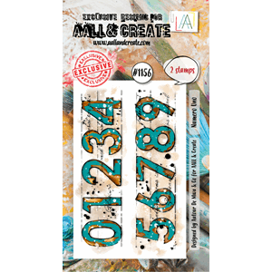 AALL and Create - Numero Uno Stamp Set, str A8