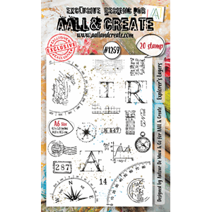 AALL and Create - Explorer's Layer Whimsy Dwellings A6 Stamp