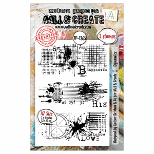 AALL and Create - Dynamics Celestial Marks A7 Stamp Set