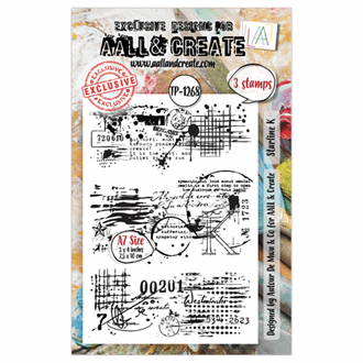 AALL and Create - Starline K Celestial Marks A7 Stamp Set