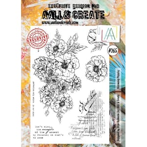 Aall and Create - Blooming Poppies Stamp Set