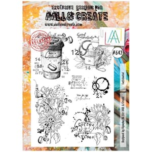 Aall and Create - Caffeinated Stamp Set