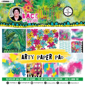 Studio Light - Back To Nature Arty Paper Pad