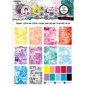 Art By Marlene - Mono Postage Fun Paper Pad