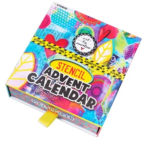Art by Marlene - Advent Calendar Stencil Addicts Only
