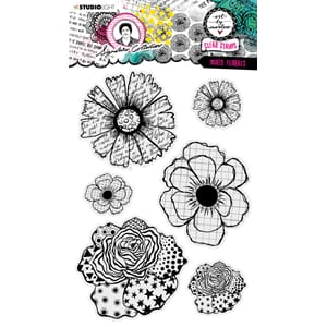 Studio Light - Mixed Floral Clear Stamps Signature Coll.
