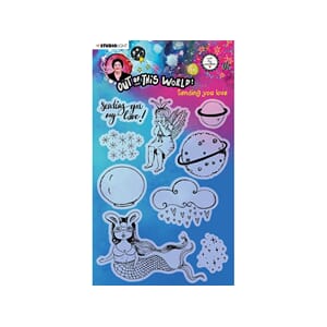 Studio Light - ABM Sending 72 Out Of This World Stamp