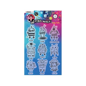 Studio Light - ABM Baby Bots 74 Out Of This World Stamp