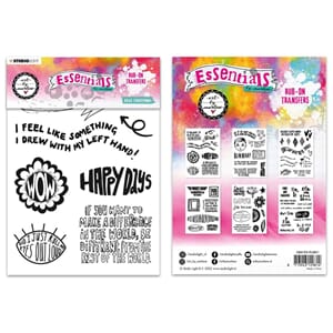 Studio Light - Quote 01 Essentials Rub on Sticker