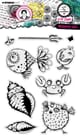 Art by Marlene - Underwater Party Signature Cling Stamp