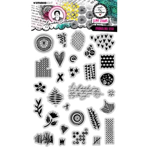 Art by Marlene - Journaling Deco Signature Cling Stamp