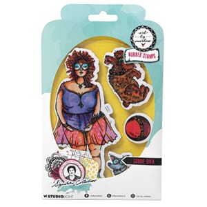 Art by Marlene - Doggie Diva Cling Stamp