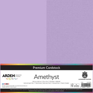 Premium Cardstock 12x12 Inch - Amethyst, 300 gram, 1ark
