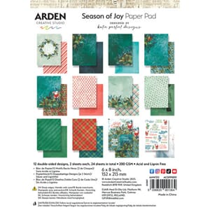Arden - Season of Joy 6x8 Inch Paper Pad