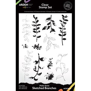 Arden - Clear Stamp Set Sketched Branches