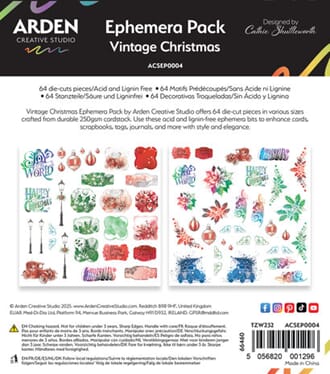 Arden - Vintage Christmas Ephemera Pack