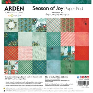 Arden - Season of Joy 12x12 Inch Paper Pad