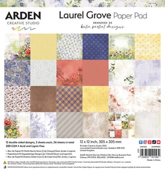 Arden - Laurel Grove 12x12 Inch Paper Pad